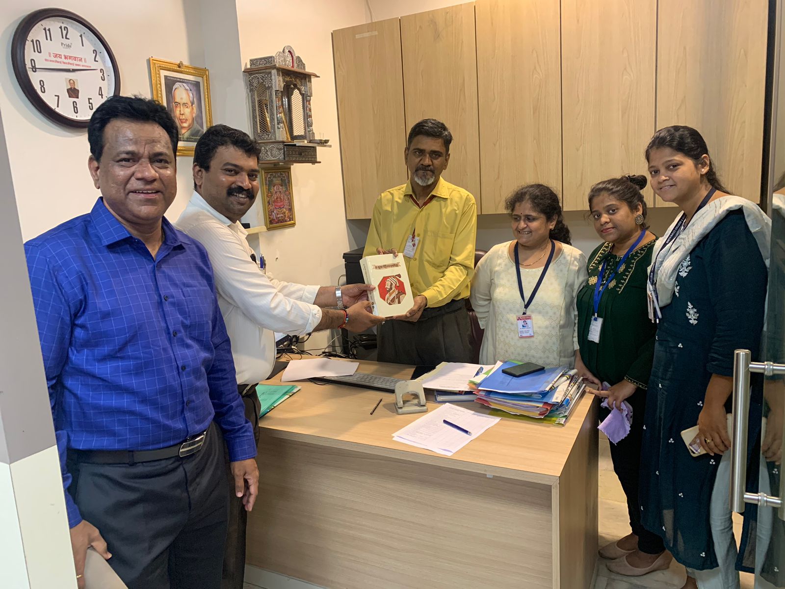 Book Donation by ANVAY to college library - 2022-2