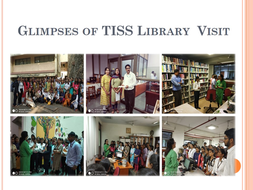 Glimpses of TISS library by Book wizard club