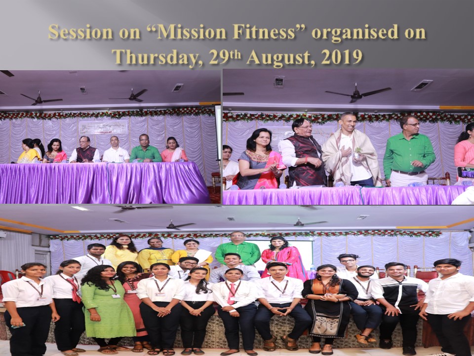 Mission fitness oragnised by Health Services and W